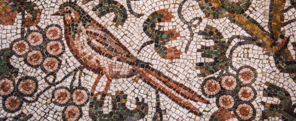treviso bird mosaic