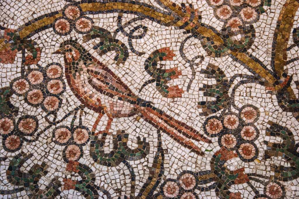 treviso bird mosaic
